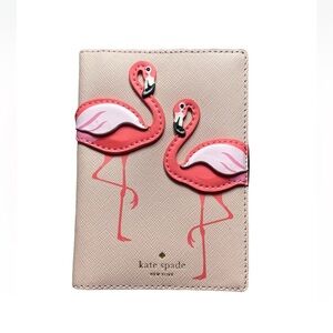 Kate Spade Novelty Flamingo Passport Holder